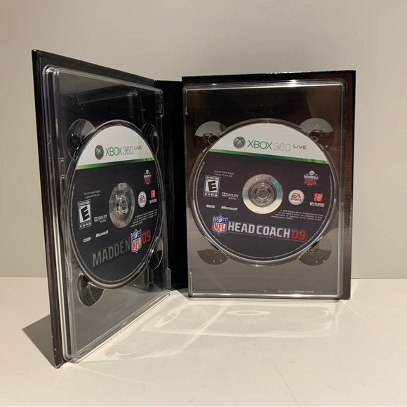 Madden XX / NFL Head Coach 09 Collector’s Edition W/ Bonus Disc (Xbox 360) CIB! - Picture 3 of 5